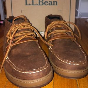 L.L. Bean Men Winter Boot 8.5 leather brown